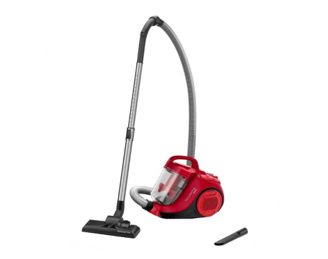 Aspiratoare - Aspirator fara sac Rowenta Swift Power Cyclonic RO2913EA, 750W, 3 niveluri de filtrare, acoperire 7.5m, motor Effitech, rosu