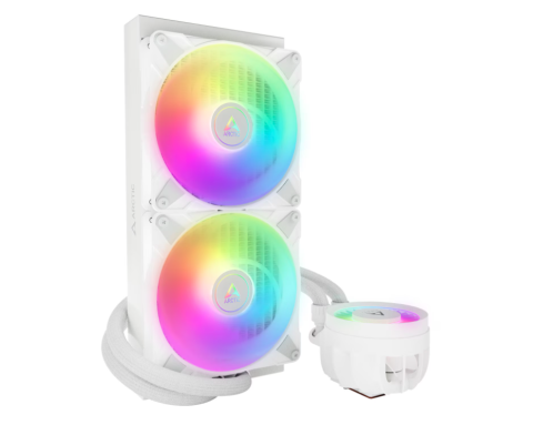 Componente PC - Cooler ARCTIC Liquid Freezer III 280 A-RGB, Racire cu lichid, AIO 280mm, Intel/ AMD, Alb