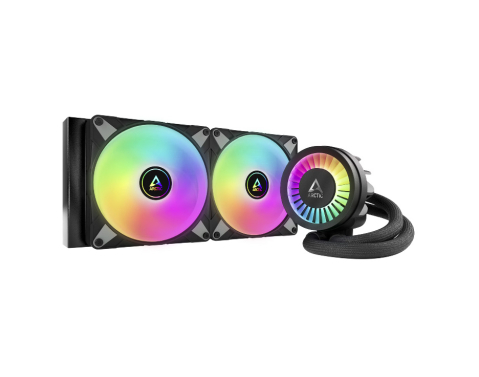 Componente PC - Cooler ARCTIC Liquid Freezer III 280 A-RGB, Racire cu lichid, AIO 280mm, Intel/ AMD, Negru