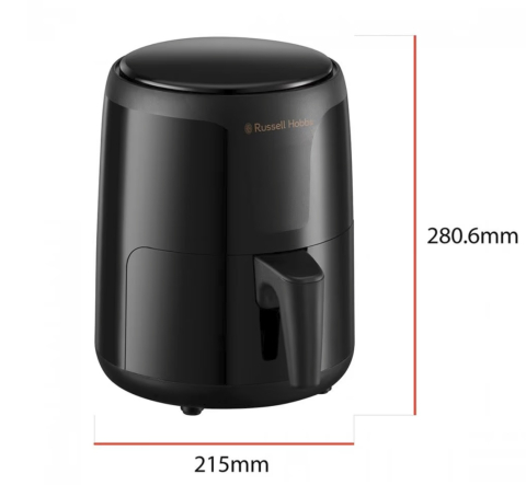 Friteuze - Friteuza cu aer cald Russell Hobbs 26500-56, 1100 w, 1.8 L, Negru