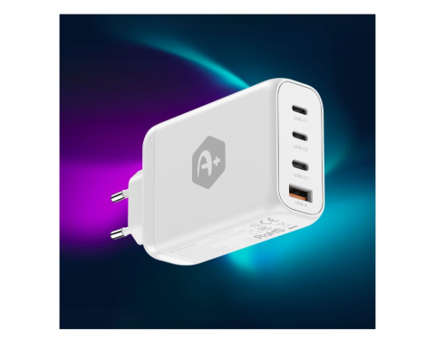 Incarcator de retea Tehnologie GaN 4 porturi (3 USB C, 1x USB) Power Delivery 100W [1]