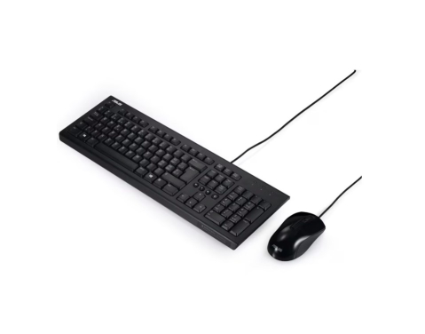 Kit tastatura si mouse cu fir ASUS U2000, Negru [1]
