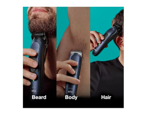 Set de tuns 11-in-1, Braun All-In-One Series 7 MGK7450, albastru [3]