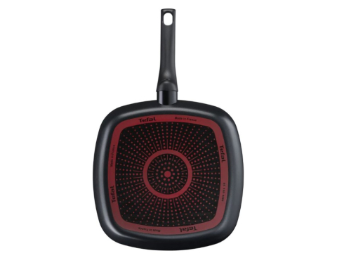 Tigaie grill Tefal Simply Clean B5674053, Thermo-Signal, invelis antiaderent din titan, 26X26 cm [1]