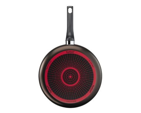 Tigaie saute cu capac Tefal Simply Clean B5673253, Thermo-Signal, invelis antiaderent din titan, 24 cm [1]