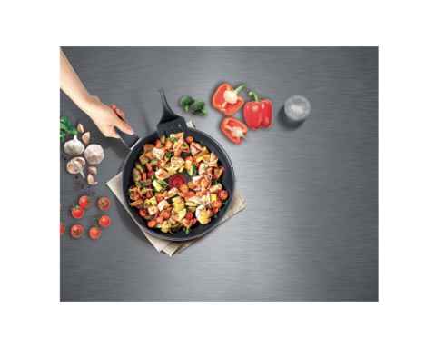 Tigaie TEFAL XL Force C3850453, 24cm, aluminiu, negru [2]