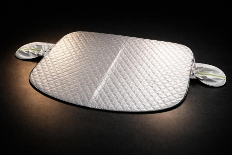 Auto & Mobilitate - Husa prelata parbriz auto 4 Sezoane – magnetica universala 143×122 cm, protectie oglinzi, anti-gheata, anti-soare, anti-praf, anti-ploaie Beatus®