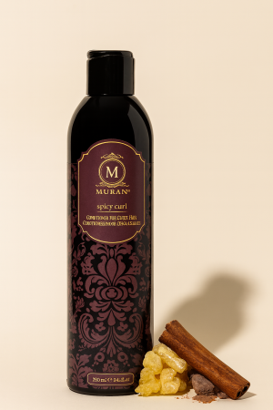 Masca par - Balsam pentru păr creț, Spicy Curl, MURAN, 250 ml