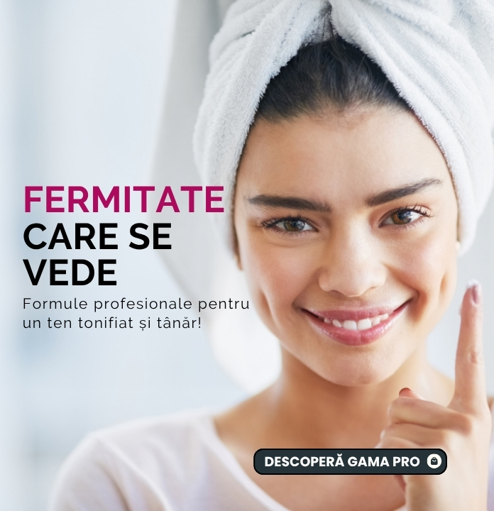 Formule profesionale pentru un ten tonifiat și tânăr! Descoperă gama PRO