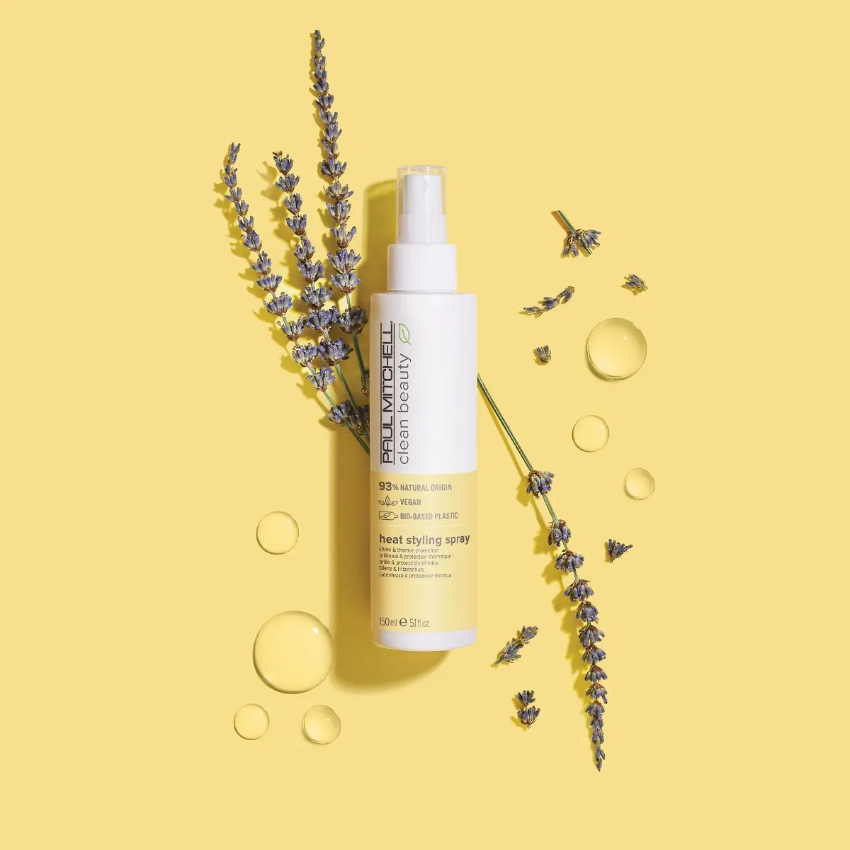 HEAT STYLING SPRAY, SPRAY CU LUCIU PENTRU PROTECTIE TERMICA 150ml [3]