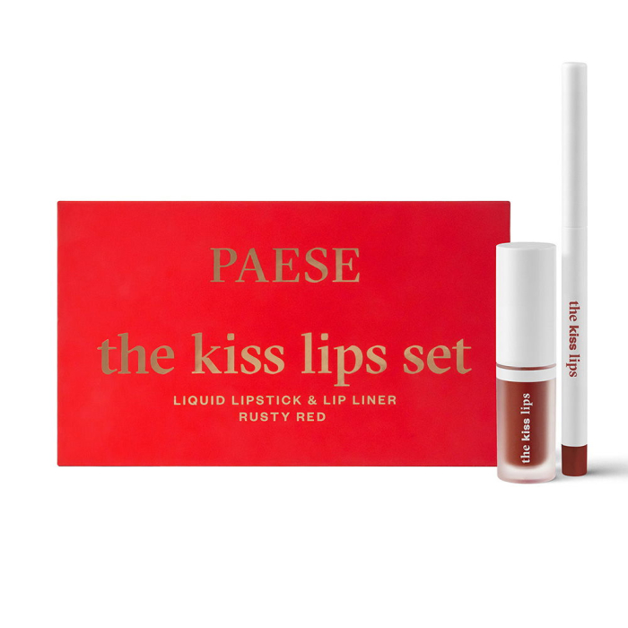 PAESE GIFT SET THE KISS LIPS RUSTY RED 04 [5]