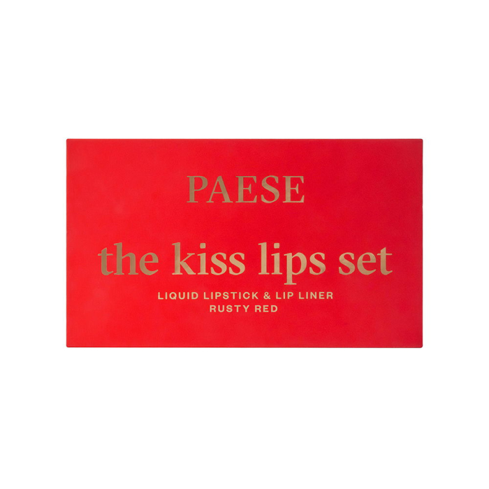 PAESE GIFT SET THE KISS LIPS RUSTY RED 04 [8]