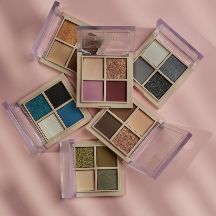 Paleta de farduri 4 nuante, Daily Vibe, nuanta Golden Hour 01 - 5,5g [10]