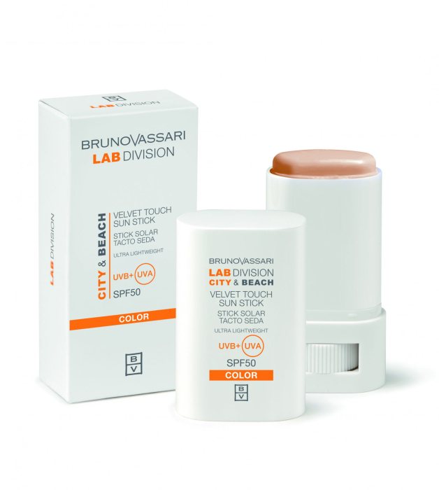 STICK DE PROTECTIE SOLARA COLORAT CU SPF50, CITY&BEACH VELVET TOUCH SUN COLOR - 17g [2]