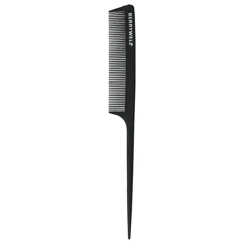 Accesorii coafura - Carbon Tail Comb, Pieptan Codita - 21,3cm