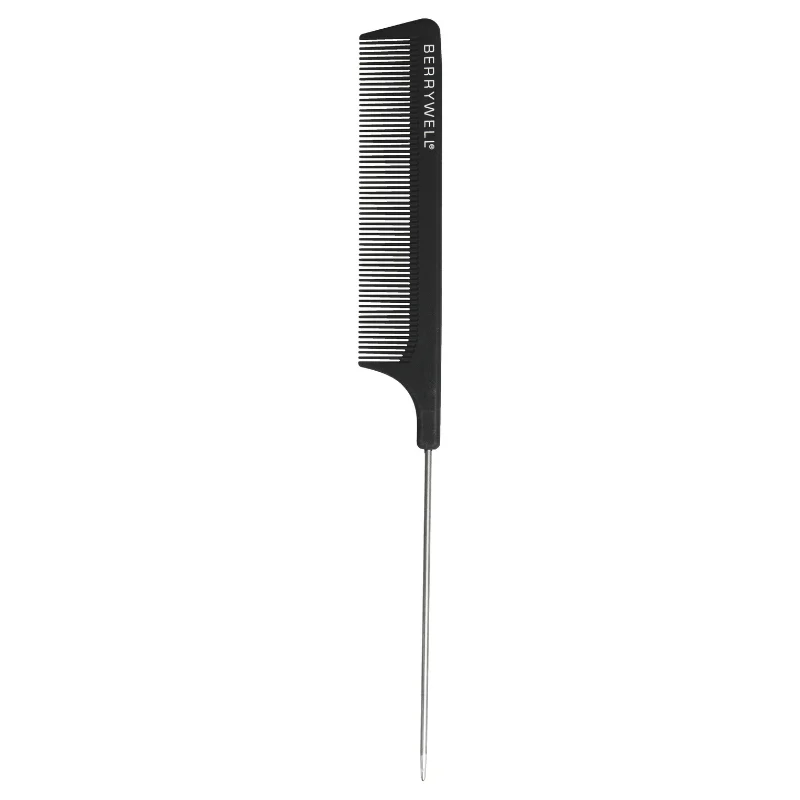 Accesorii coafura - Carbon Tail Comb, Pieptan Codita - 23,5cm