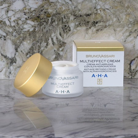 Crema anti-rid cu Acizi Alfa Hidroxi, Multi-Effect Cream, gama AHA Line - 50ml [2]