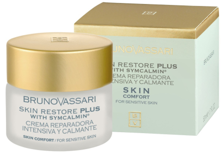 Crema Calmanta si Intens Reparatoare Pentru Tenul Sensibil 50ml - Skin Restore Plus - Bruno Vassari [1]
