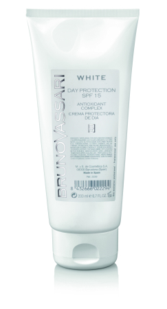 COSMETICA - Crema Zilnica cu Protectie Solara SPF15 Pentru Ten cu Probleme Pigmentare 200ml - White Day Protection Spf 15 - Bruno Vassari