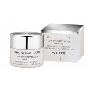 Crema de zi cu protectie solara, Day Protection SPF15, gama WHITE - 50 ml [1]