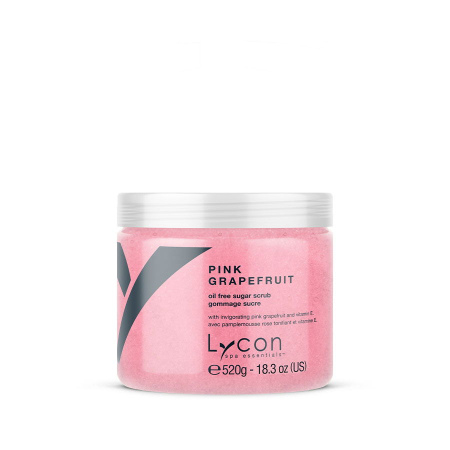 Pre & Post Epilare - Exfoliant din zahar fara ulei, Sugar scrub Invigorating Pink Grapefruit - 520g