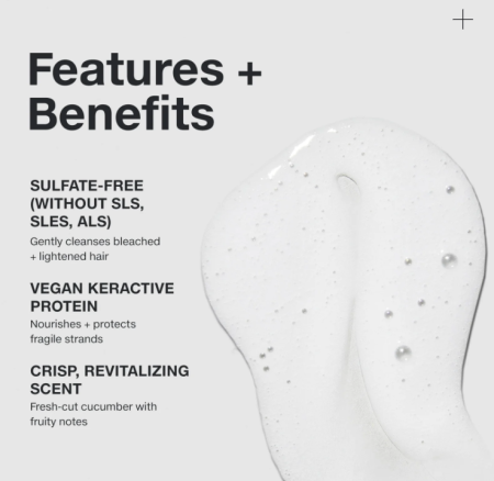 FOREVER BLONDE SHAMPOO, SAMPON DE REPARARE CU PROTEINE SI KERATINA 250ml [2]