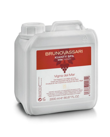 Impachetari Profesionale - Gel de Impachetare Vinoterapie 2000ml - Vigna Del Mar - Bruno Vassari