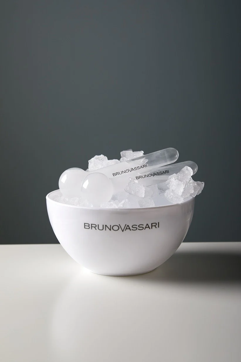 Cosmetice Faciale - Globuri Din Sticla Pentru Masaj Facial - Ice Globes - Bruno Vassari