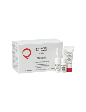Cosmetice Faciale - Kit de 5 Tratamente cu Retinol - Micro Retinol Essential Treatments - Pevonia