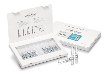 Ten Gras Si Accneic - Kit Profesional de Tratament Pentru Ten Gras/Uleios - Pure Solution Oily Control Treatment - Bruno Vassari
