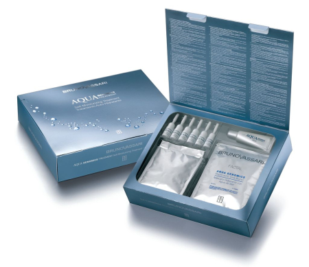 Cosmetice Faciale - Kit profesional pentru tratamente de hidratare 6 aplicari - Moisturising Treatment - Bruno Vassari