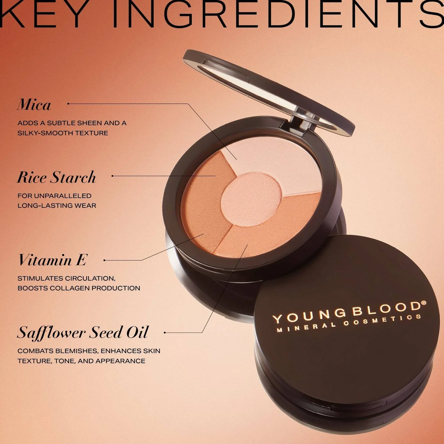 Mineral Radiance, Blush, Bronzer & Iluminator - 9.5g [2]