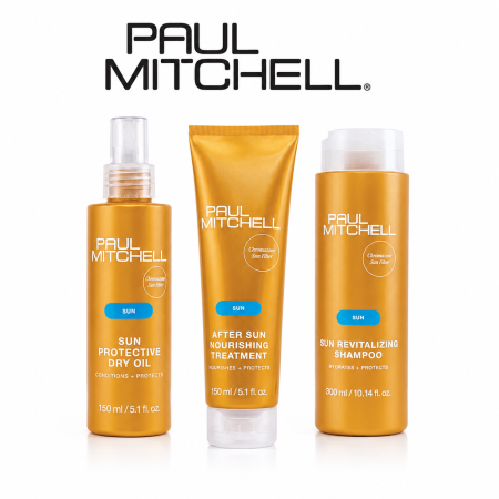 Sun - PACK SUN PAUL MITCHELL, Gamă completă pentru protejarea părului vara