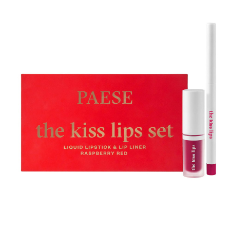 PAESE GIFT SET THE KISS LISPS RASPBERRY RED 05 [4]