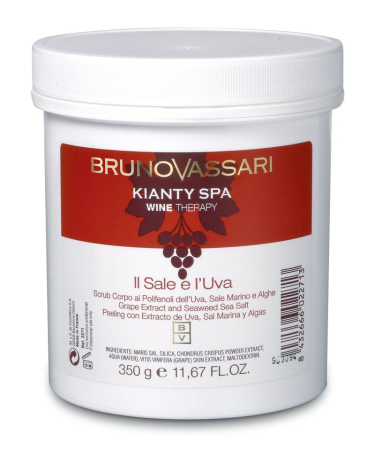Produse Profesionale De Curatare Si Gomaj - Peeling Corporal 350gr - Il Sale E L'uva - Bruno Vassari