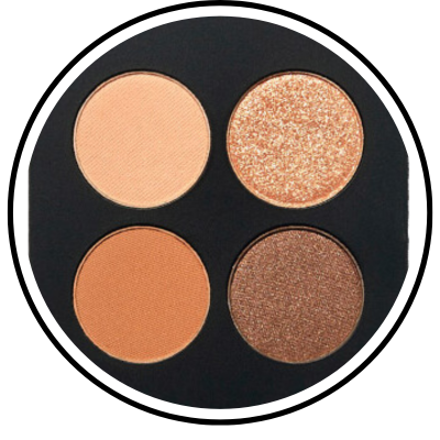 Pressed Mineral Eyeshadow Quad, Paleta de fard cu 4 nuante - 4g [1]