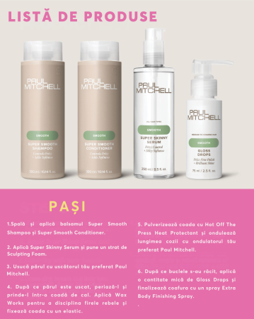 SUPER SMOOTH CONDITIONER, BALSAM ANTI-FRIZZ CE PREVINE DEGRADAREA PARULUI - 300 ml [2]