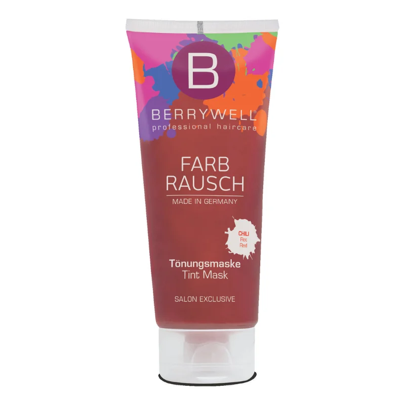 HAIR - Tint Mask Chili Red, Masca cu pigment rosu - 201 ml