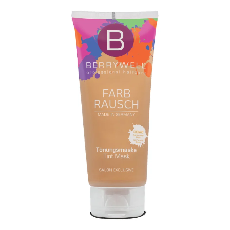 HAIR - Tint Mask Cognac Gold Caramel, Masca cu pigment auriu - 201 ml