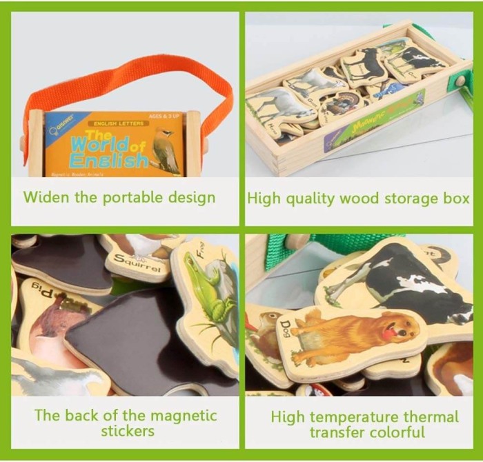 23 piese magnetice cu animale [6]