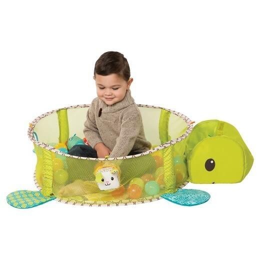 3 in 1 Saltea Activitati Broscuta cu 30 bile colorate [6]