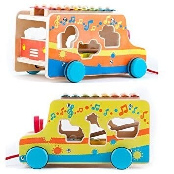 Autobuz de tras sortator cu xilofon [3]