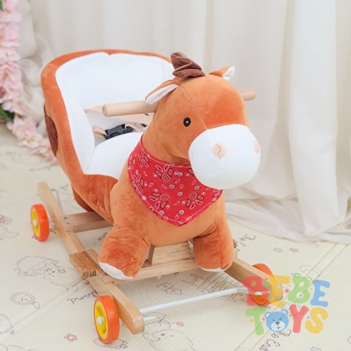 Balansoar calut 002 cu spatar si sunete [2]