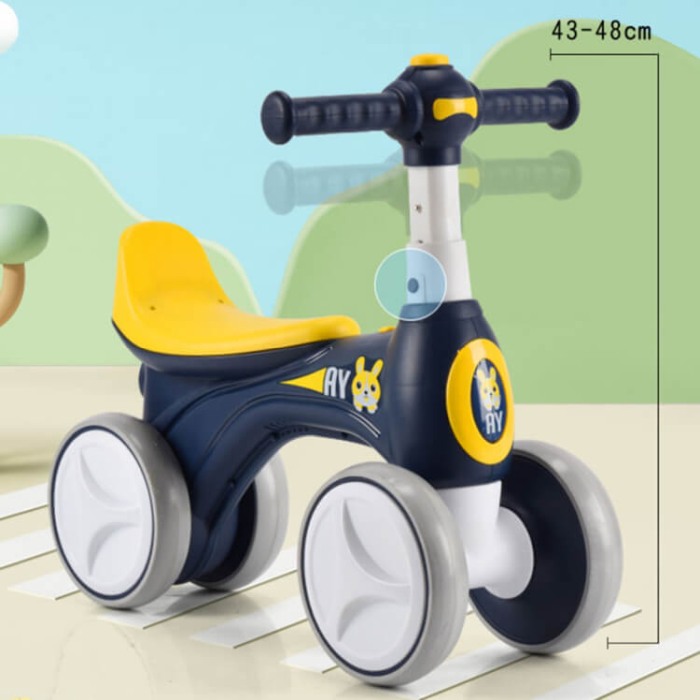 Bicicleta fara pedale cu Baloane, lumini si sunete Bleumarin [2]