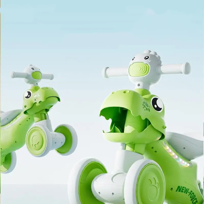 Bicicleta fara pedale pentru bebe Dino [4]