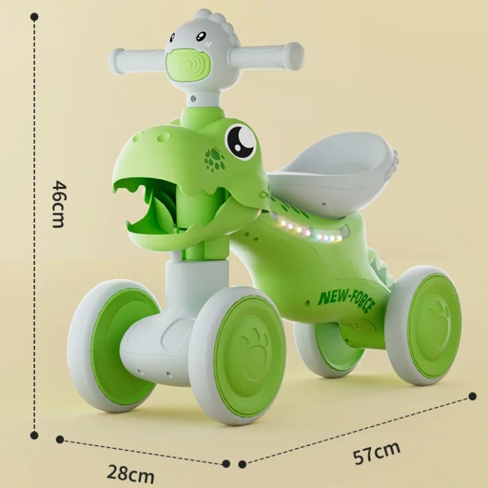 Bicicleta fara pedale pentru bebe Dino [5]