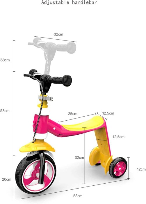 Bicicleta fara pedale/Trotineta pentru copii [2]