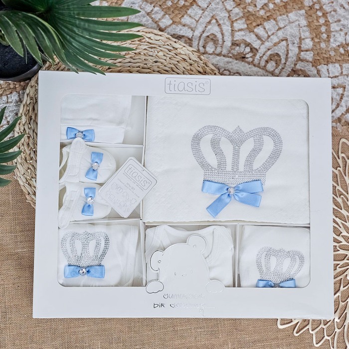 Cadou Nou-nascut: set maternitate, 10 piese, Bumbac 100% [13]