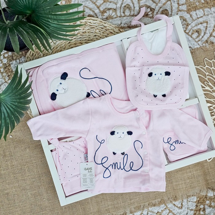 Cadou Nou-nascut: set maternitate, 10 piese, Bumbac 100% [4]