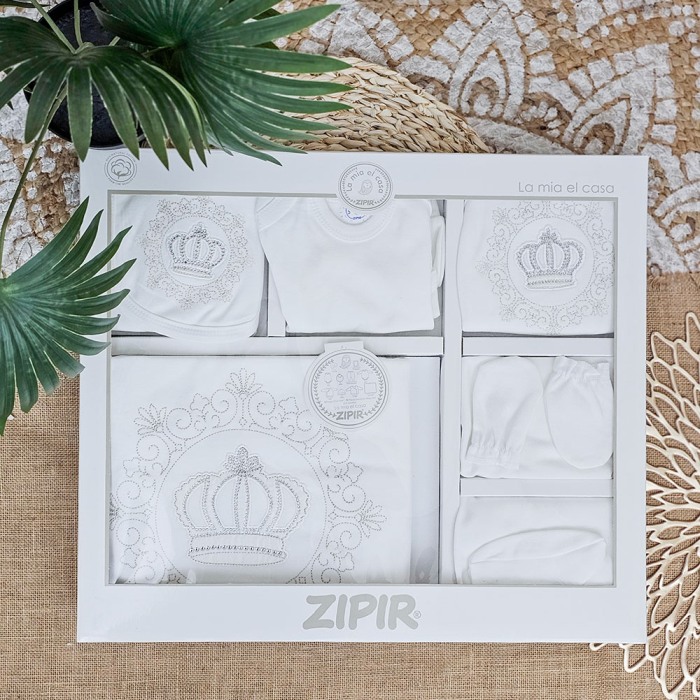 Cadou Nou-nascut: set maternitate, 10 piese, Bumbac 100% [12]